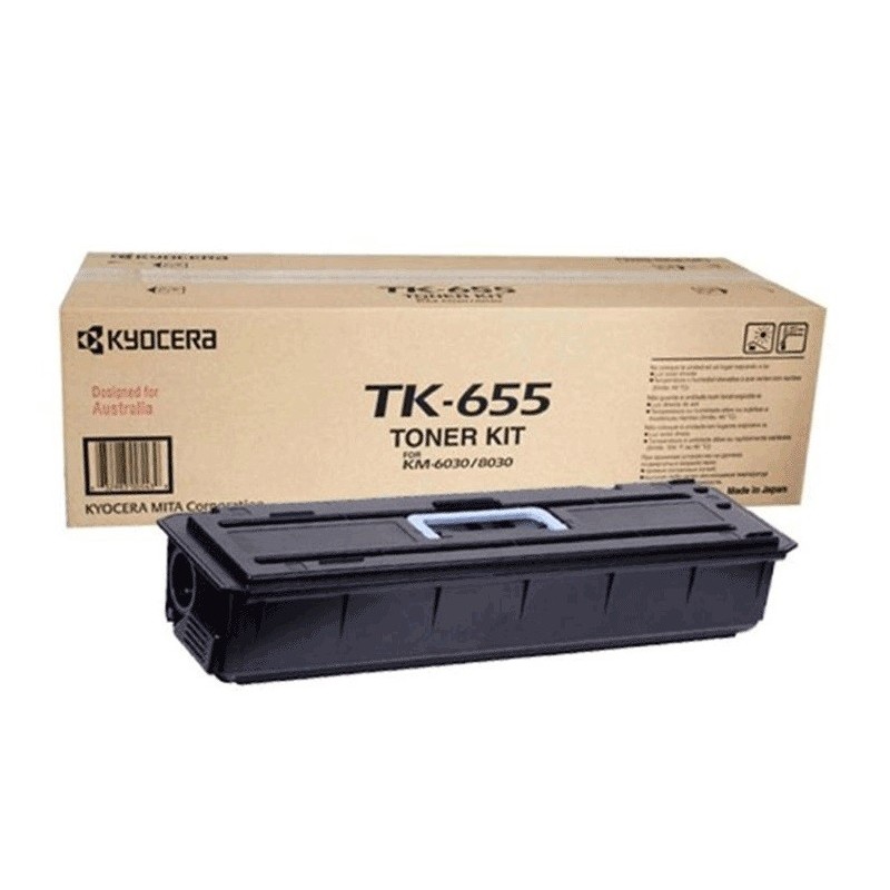 Toner noir Kyocera Mita pour copieur KM-6030 / KM-8030 (TK-655), Toner Express : achat en ligne de Toner noir Kyocera Mita pour 