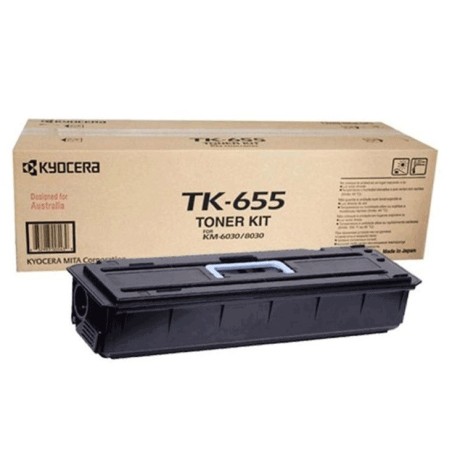 Toner noir Kyocera Mita pour copieur KM-6030 / KM-8030 (TK-655), Toner Express : achat en ligne de Toner noir Kyocera Mita pour 