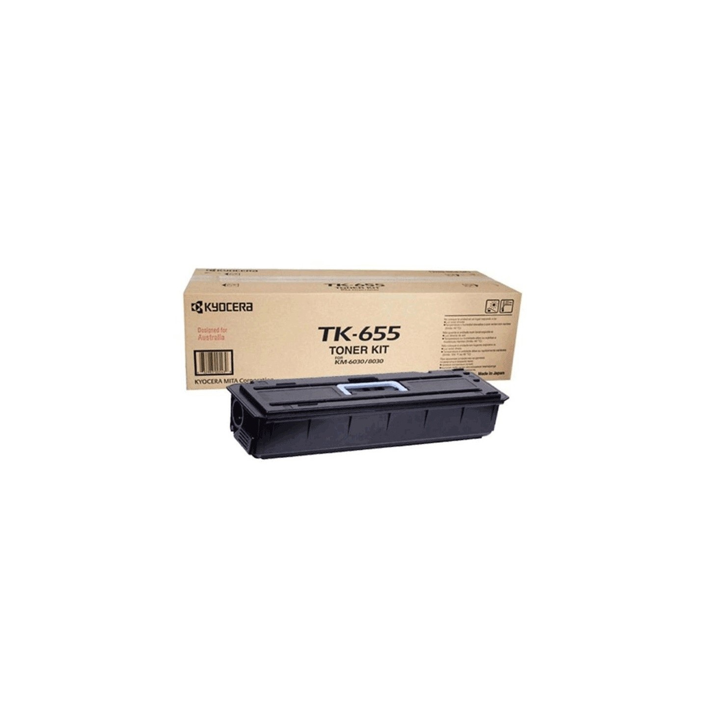 Toner noir Kyocera Mita pour copieur KM-6030 / KM-8030 (TK-655), Toner Express : achat en ligne de Toner noir Kyocera Mita pour 