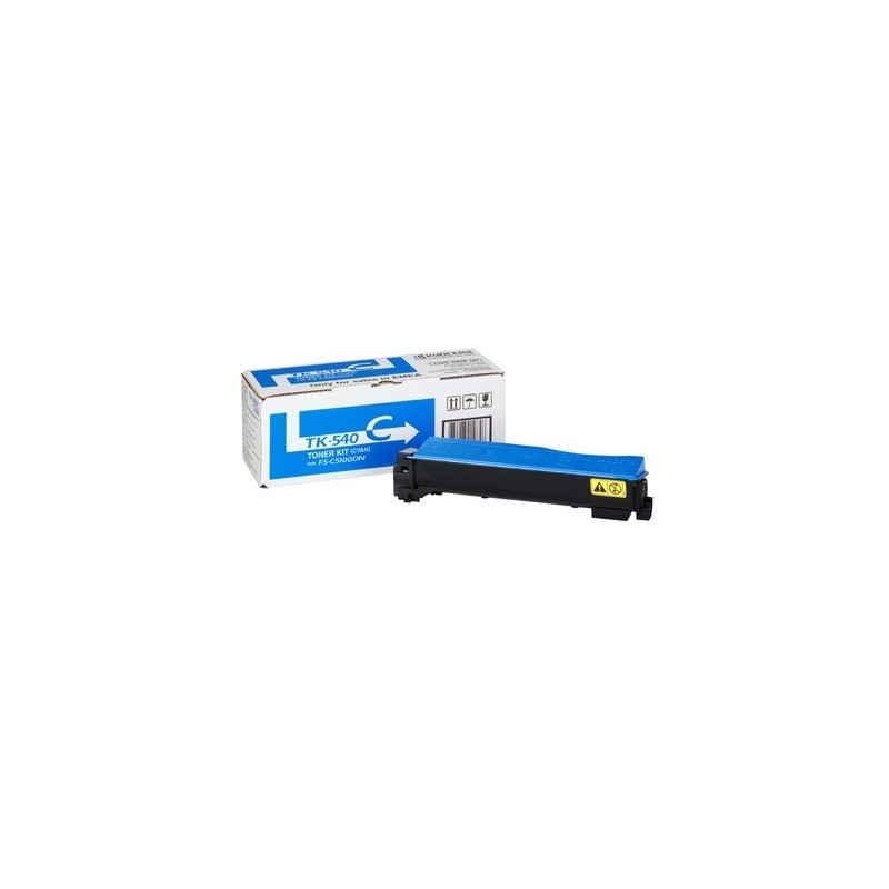 Toner cyan Kyocera Mita pour  FS C5100DN (TK-540C), Toner Express : achat en ligne de Toner cyan Kyocera Mita pour  FS C5100DN (