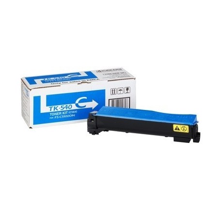 Toner cyan Kyocera Mita pour  FS C5100DN (TK-540C), Toner Express : achat en ligne de Toner cyan Kyocera Mita pour  FS C5100DN (