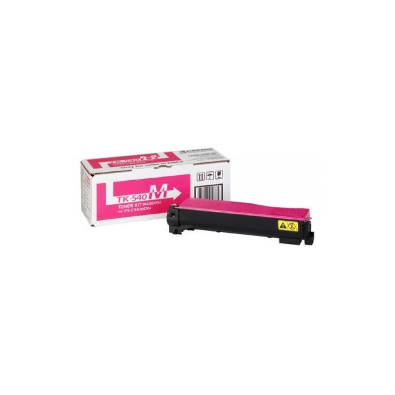 Toner magenta Kyocera Mita pour  FS C5100DN (TK-540M), Toner Express : achat en ligne de Toner magenta Kyocera Mita pour  FS C51