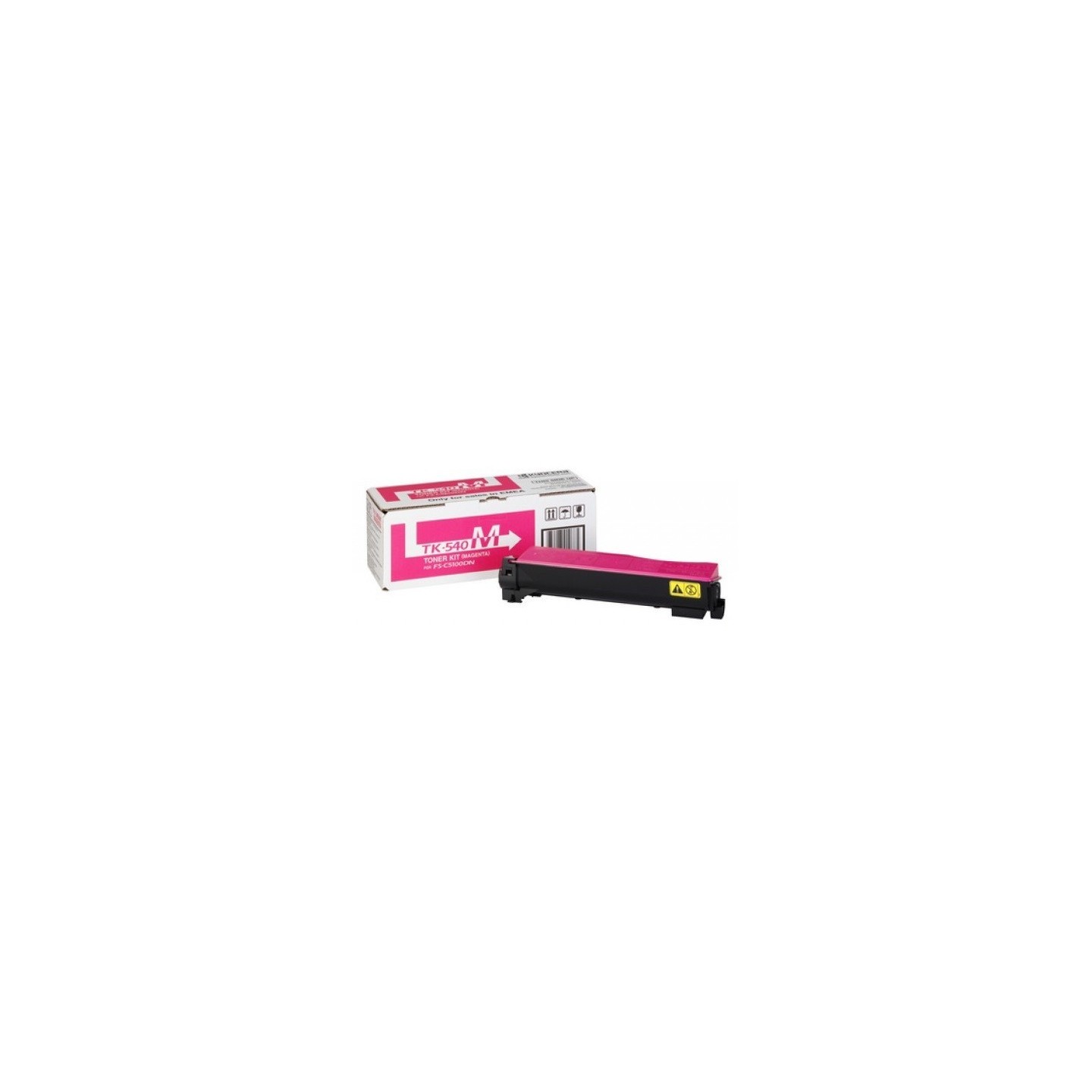 Toner magenta Kyocera Mita pour  FS C5100DN (TK-540M), Toner Express : achat en ligne de Toner magenta Kyocera Mita pour  FS C51