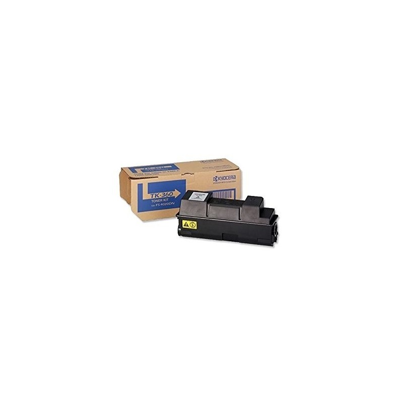 1T02J20EU0 Toner Noir haute capacité Kyocera pour FS4020DN (TK-360), Toner Express : achat en ligne de Toner 