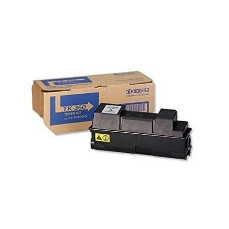 1T02J20EU0 Toner Noir haute capacité Kyocera pour FS4020DN (TK-360), Toner Express : achat en ligne de Toner 