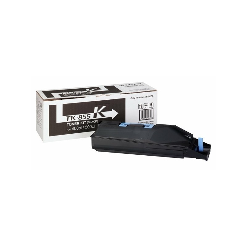 1T02H70EU0 Toner noir Kyocera pour TaskAlfa 400ci / 500ci (TK-855K), Toner Express : achat en ligne de Toner noir Kyocera 