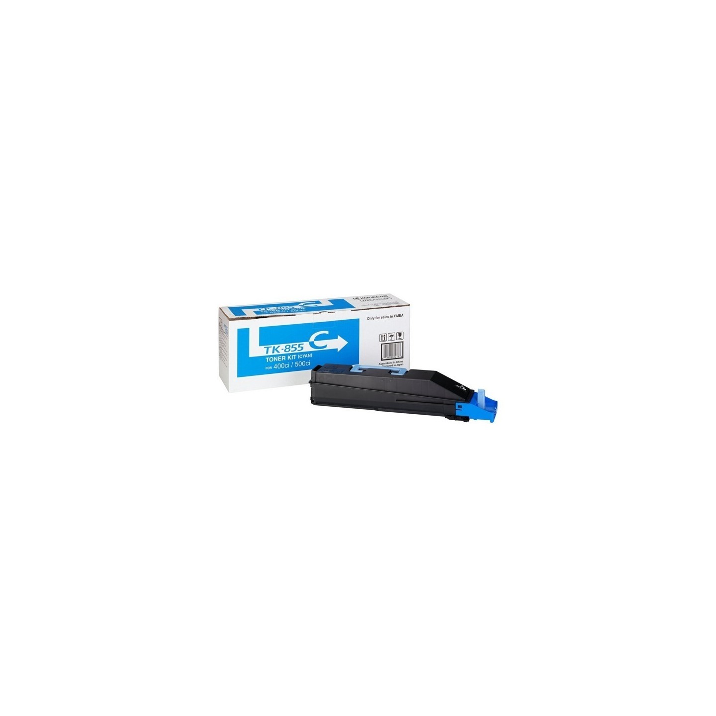 1T02H7CEU0 Toner cyan Kyocera pour Task Alfa 400ci / 500ci (TK-855C), Toner Express : achat en ligne de Toner cyan Kyocera 