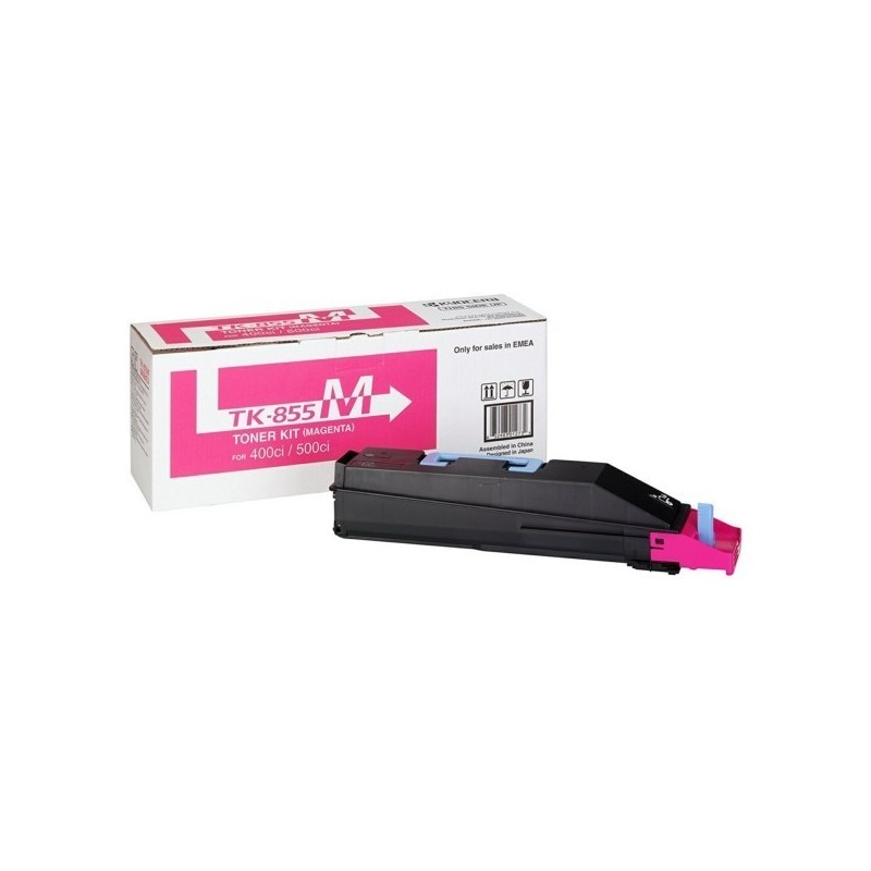 1T02H7BEU0 Toner magenta Kyocera pour TaskAlfa 400ci / 500ci (TK-855M), Toner Express : achat en ligne de Toner magenta Kyocera