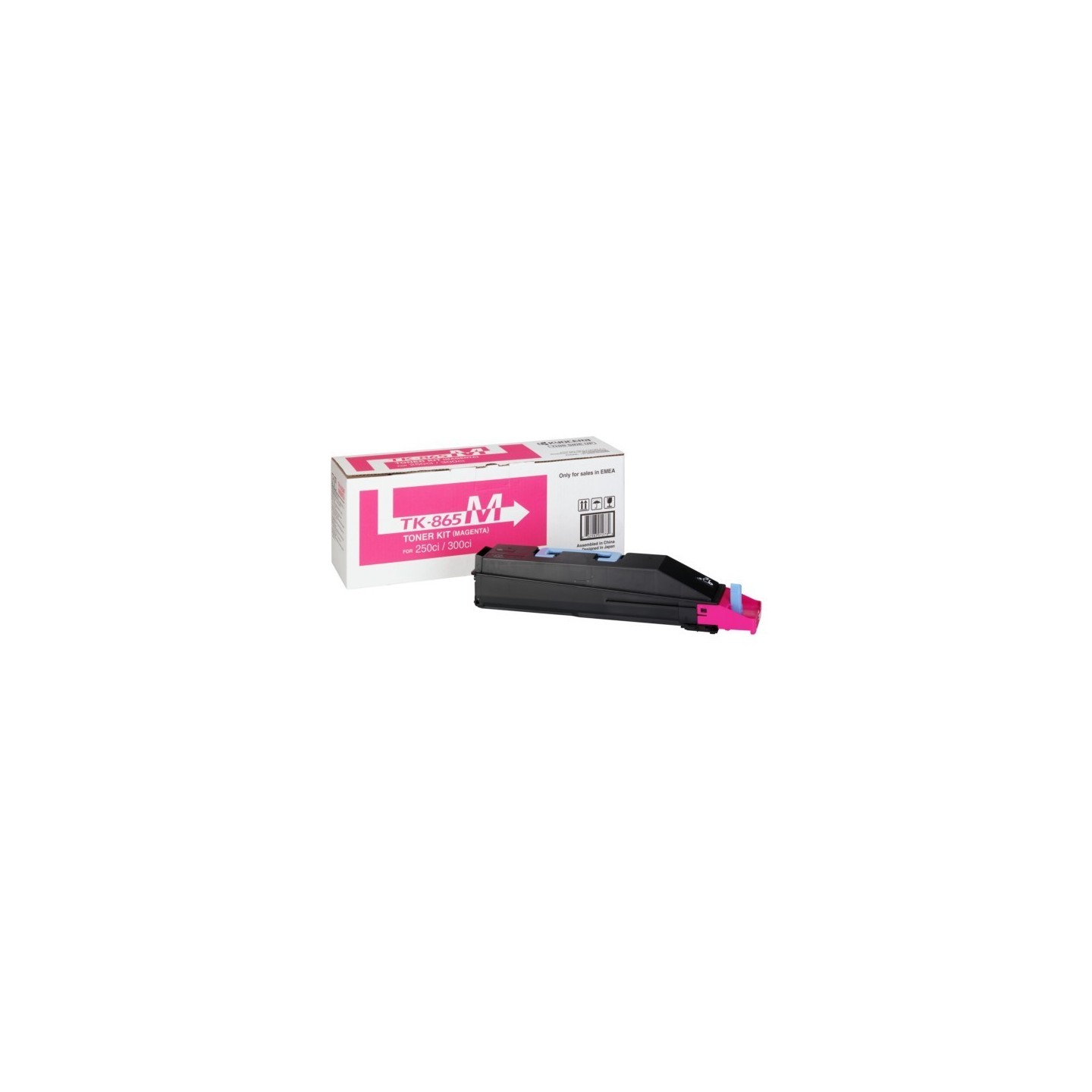 1T02JZBEU0 Toner magenta Kyocera Mita pour TaskAlfa 250ci / 300ci (TK-865M), Toner Express : achat en ligne de Toner magenta 