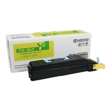 1T02JZAEU0 Toner jaune Kyocera Mita pour TaskAlfa 250ci / 300ci (TK-865Y), Toner Express : achat en ligne de Toner