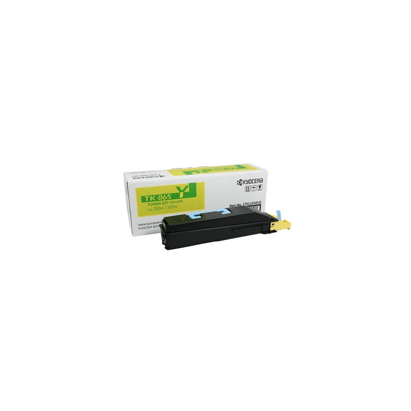1T02JZAEU0 Toner jaune Kyocera Mita pour TaskAlfa 250ci / 300ci (TK-865Y), Toner Express : achat en ligne de Toner