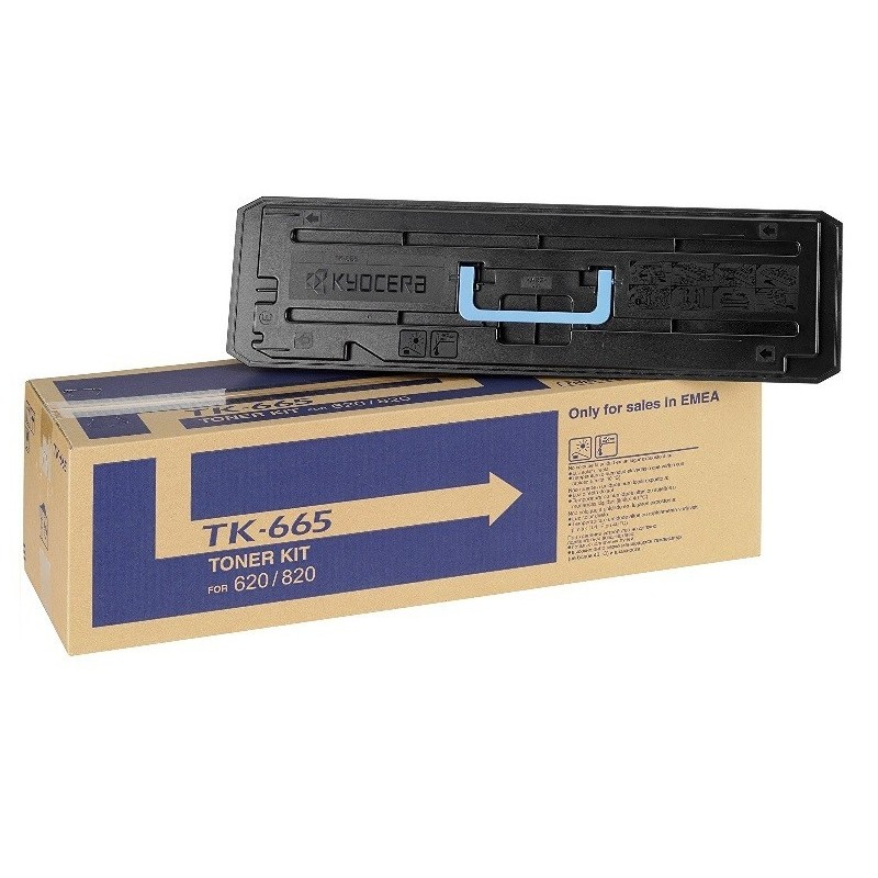 1T02KP0NL0 Toner noir Kyocera pour TASKalfa 620 / 820 (TK-665), Toner Express : achat en ligne de Toner noir Kyocera 
