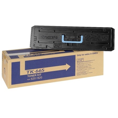 1T02KP0NL0 Toner noir Kyocera pour TASKalfa 620 / 820 (TK-665), Toner Express : achat en ligne de Toner noir Kyocera 