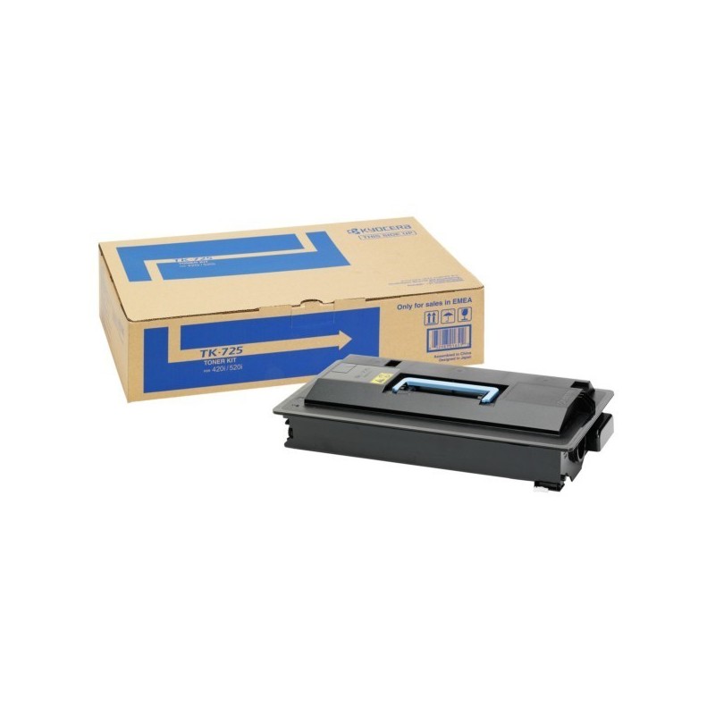 1T02KR0NL0 Toner noir Kyocera pour TASKalfa 420i / 520i (TK-725), Toner Express : achat en ligne de Toner noir Kyocera 