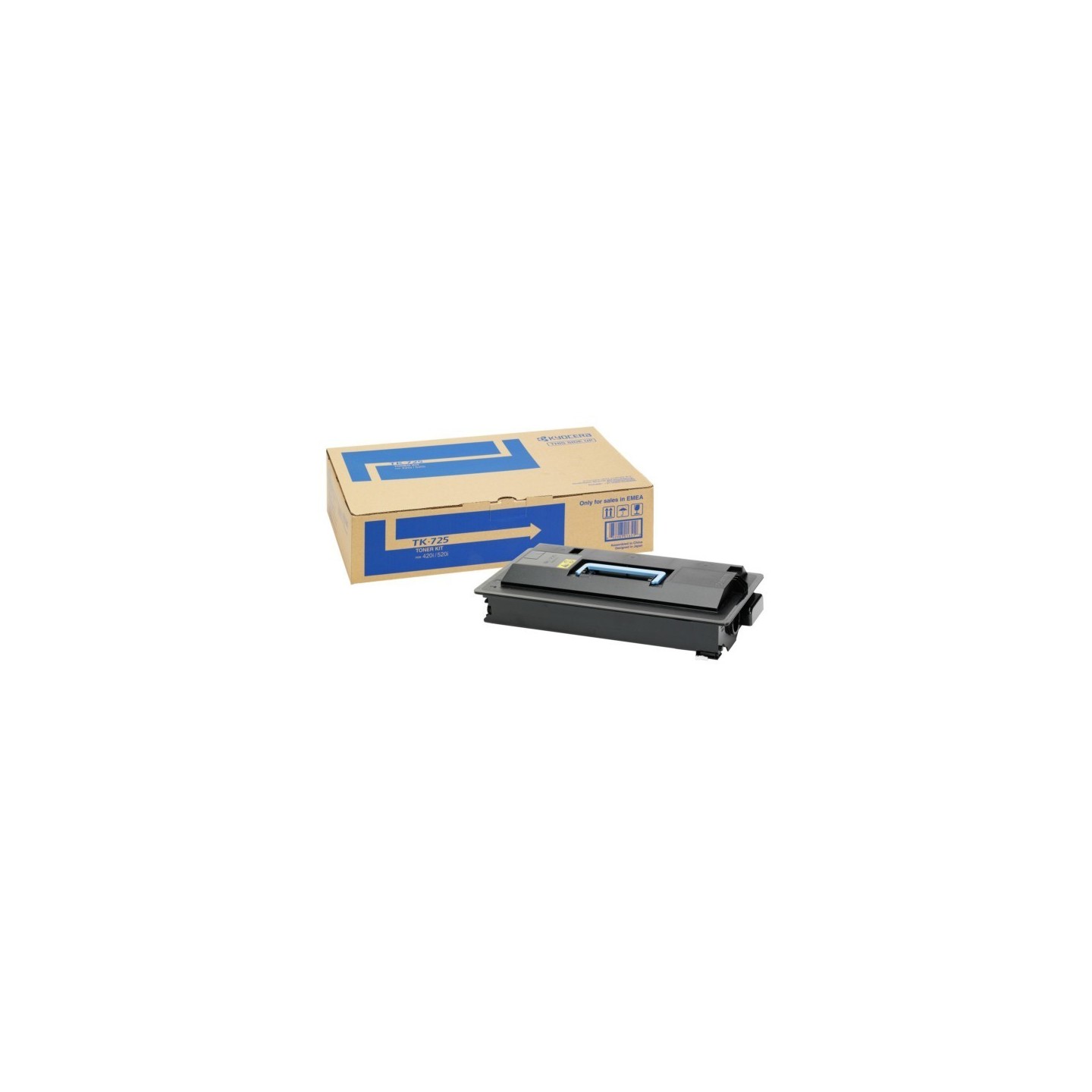 1T02KR0NL0 Toner noir Kyocera pour TASKalfa 420i / 520i (TK-725), Toner Express : achat en ligne de Toner noir Kyocera 