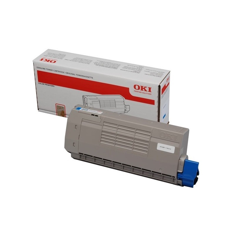 Toner cyan Oki pour C712N - C712DN