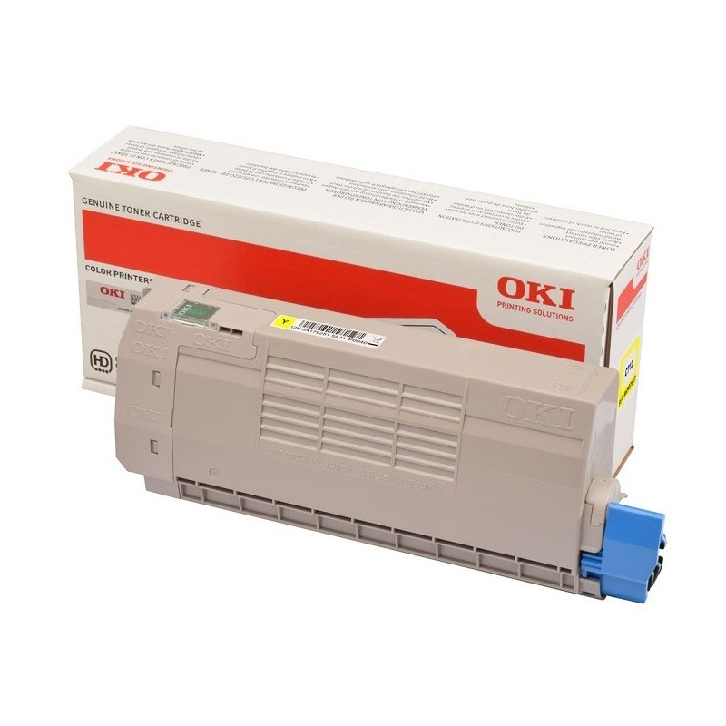 Toner Jaune Oki pour C712N - C712DN