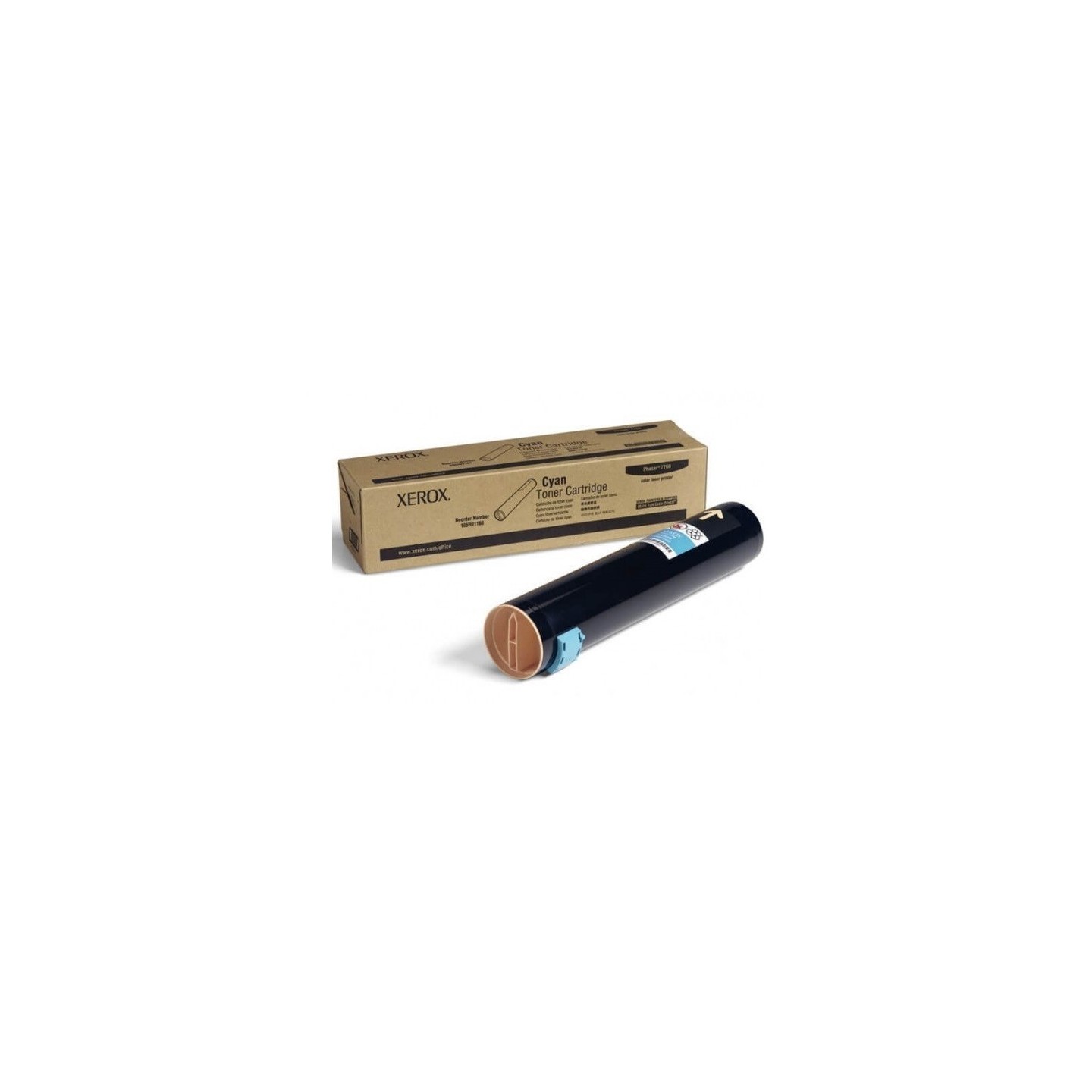Toner cyan Xerox pour Phaser 7760 / 7760DN / 7760GX / 7760DX, Toner Express : achat en ligne de Toner cyan Xerox pour Phaser 776