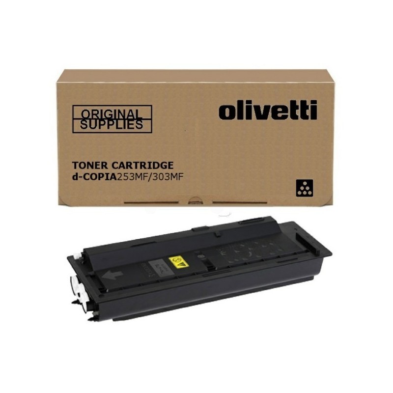 Toner Noir Olivetti pour  D-COPIA 253 MF, 303 MF... 