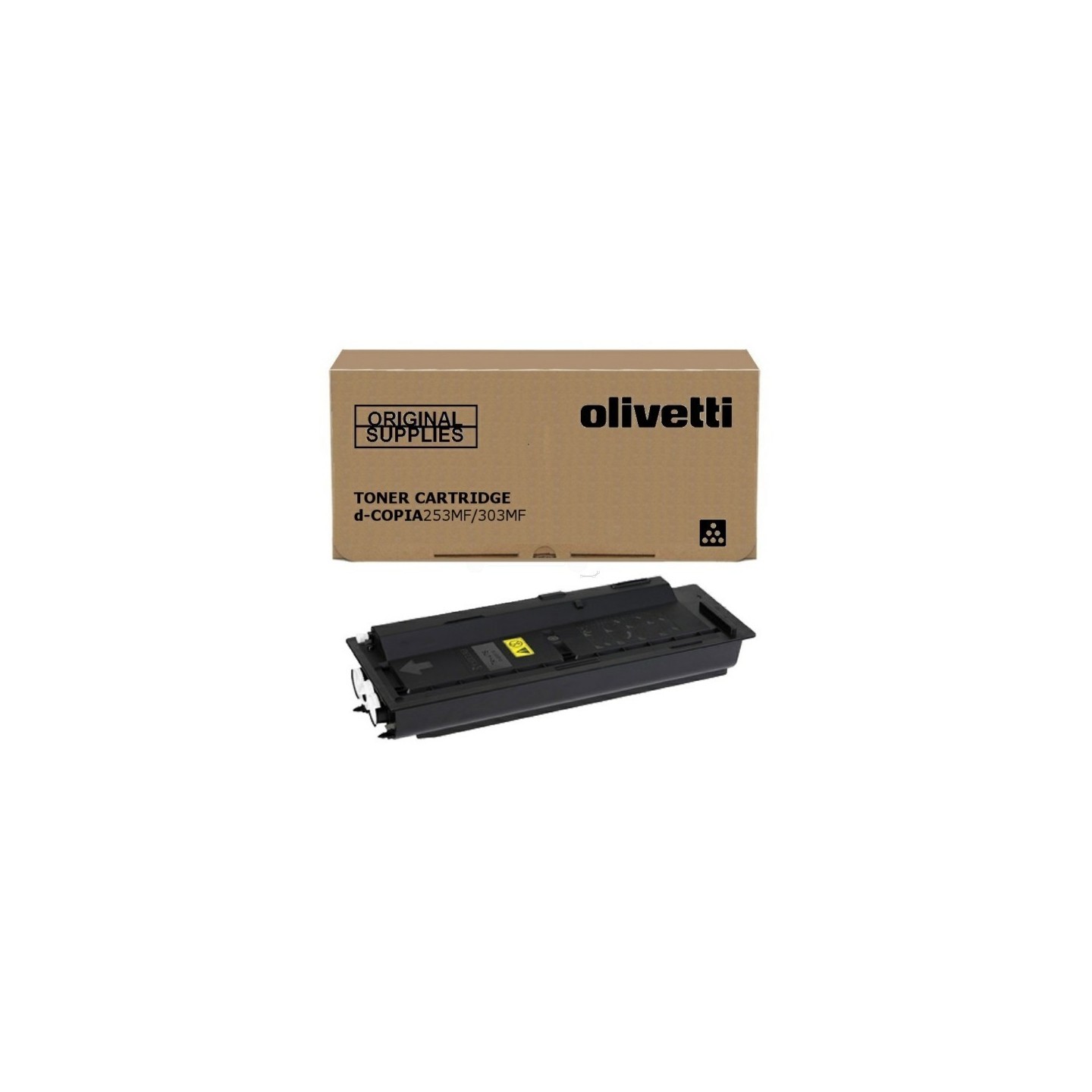 Toner Noir Olivetti pour  D-COPIA 253 MF, 303 MF... 