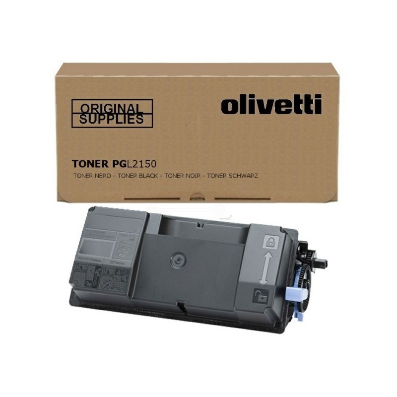 Toner Noir Olivetti pour  D-COPIA 5004 MF, L2150 ...