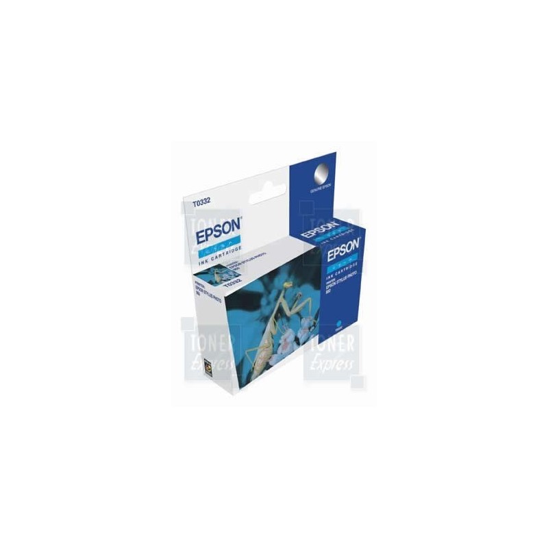 Cartouche Encre Cyan EPSON (T0332), Toner Express : achat en ligne de Cartouche Encre Cyan EPSON (T0332) pour imprimante
