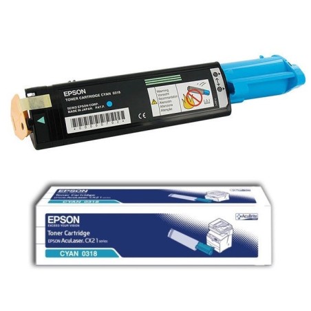 Toner cyan Epson pour Aculaser CX21N / CX21NF, Toner Express : achat en ligne de Toner cyan Epson pour Aculaser CX21N / CX21NF p