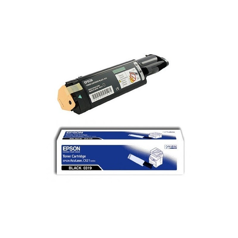 Toner noir Epson pour Aculaser CX21N / CX21NF, Toner Express : achat en ligne de Toner noir Epson pour Aculaser CX21N / CX21NF p