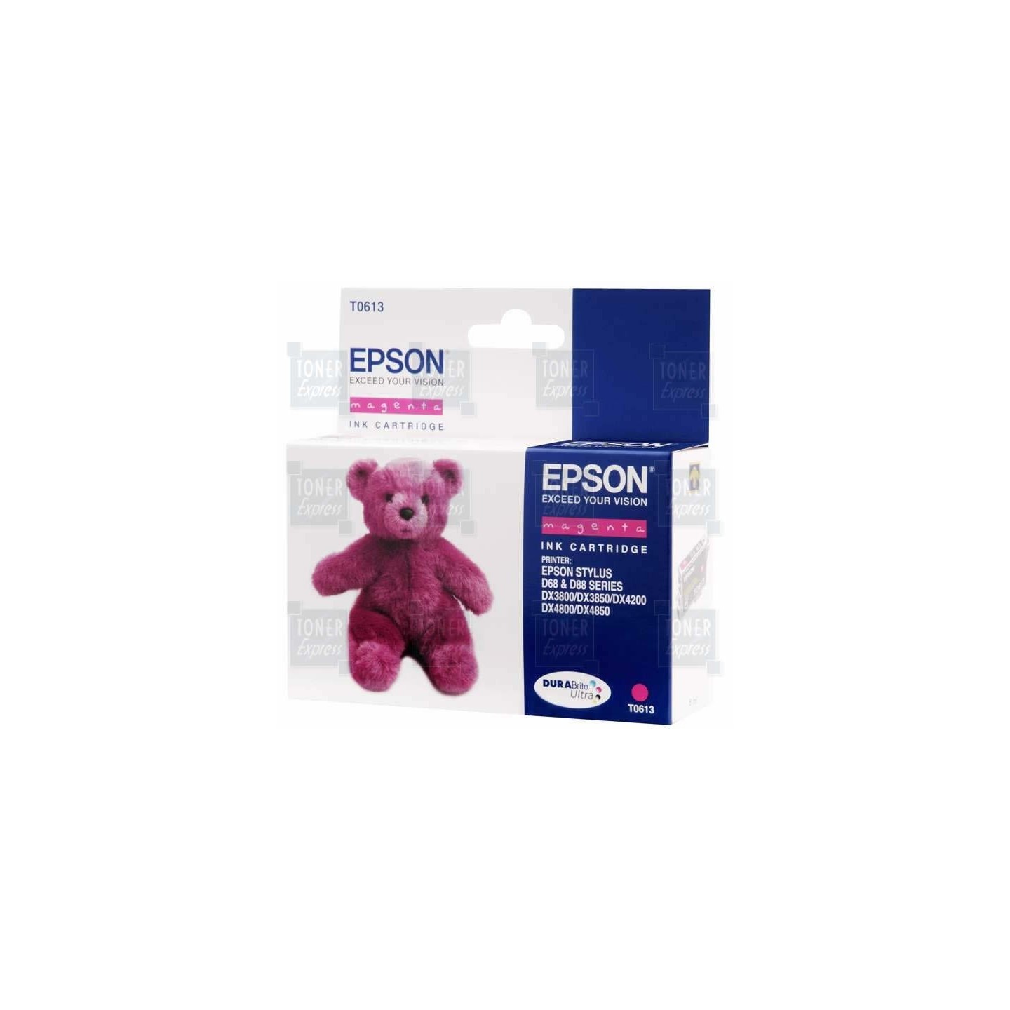 Cartouche d'encre Espon T0613 Magenta, Toner Express : achat en ligne de Cartouche d'encre Espon T0613 Magenta pour imprimante