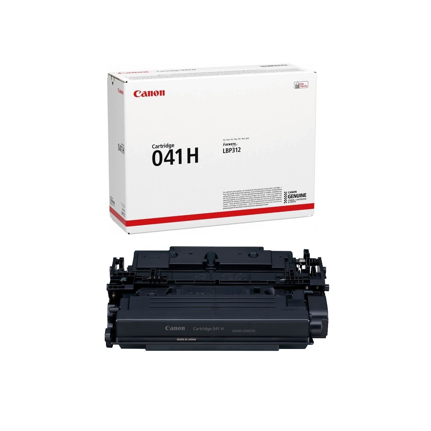 Cartouche toner Noir Canon Haute Capacité pour imprimante ISensys LBP 312 (CRG041H) 