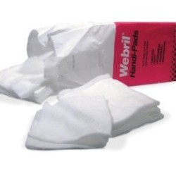 Serviettes individuelles Webril® Handi-Pads (boite de 100 - dim. 10,2 x 10,2 cm), Toner Express : achat en ligne de Serviettes i