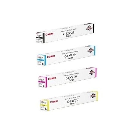 Pack de 4 toners Canon pour IRC 5030 / 5035 ....  (C-EXV29), Toner Express : achat en ligne de Pack de 4 toners Canon pour IRC 5
