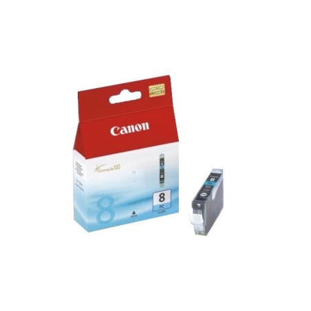 Cartouche d'encre Canon CLI-8PC Photo Cyan, Toner Express : achat en ligne de Cartouche d'encre Canon CLI-8PC Photo Cyan pour im