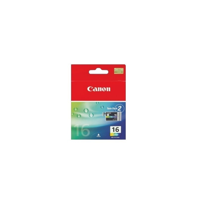 Cartouche d'encre Canon BCI-16 Couleur (x 2), Toner Express : achat en ligne de Cartouche d'encre Canon BCI-16 Couleur (x 2) pou