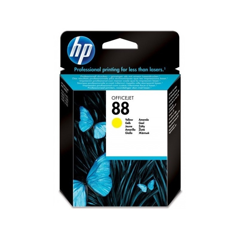 Cartouche Jaune HP pour OfficeJet K5400 ... (N°88), Toner Express : achat en ligne de Cartouche Jaune HP pour OfficeJet K5400 ..