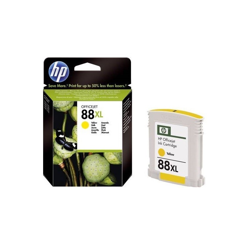 Cartouche Jaune HP pour Office Jet K5400 ... (N°88XL), Toner Express : achat en ligne de Cartouche Jaune HP pour Office Jet K540