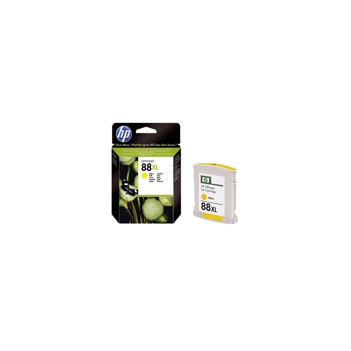 Cartouche Jaune HP pour Office Jet K5400 ... (N°88XL), Toner Express : achat en ligne de Cartouche Jaune HP pour Office Jet K540
