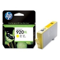 Cartouche Encre jaune HP pour officejet 6500 ... (N°920XL), Toner Express : achat en ligne de Cartouche Encre jaune HP pour offi