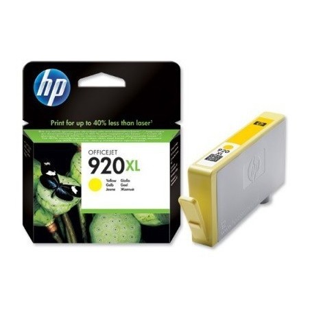 Cartouche Encre jaune HP pour officejet 6500 ... (N°920XL), Toner Express : achat en ligne de Cartouche Encre jaune HP pour offi