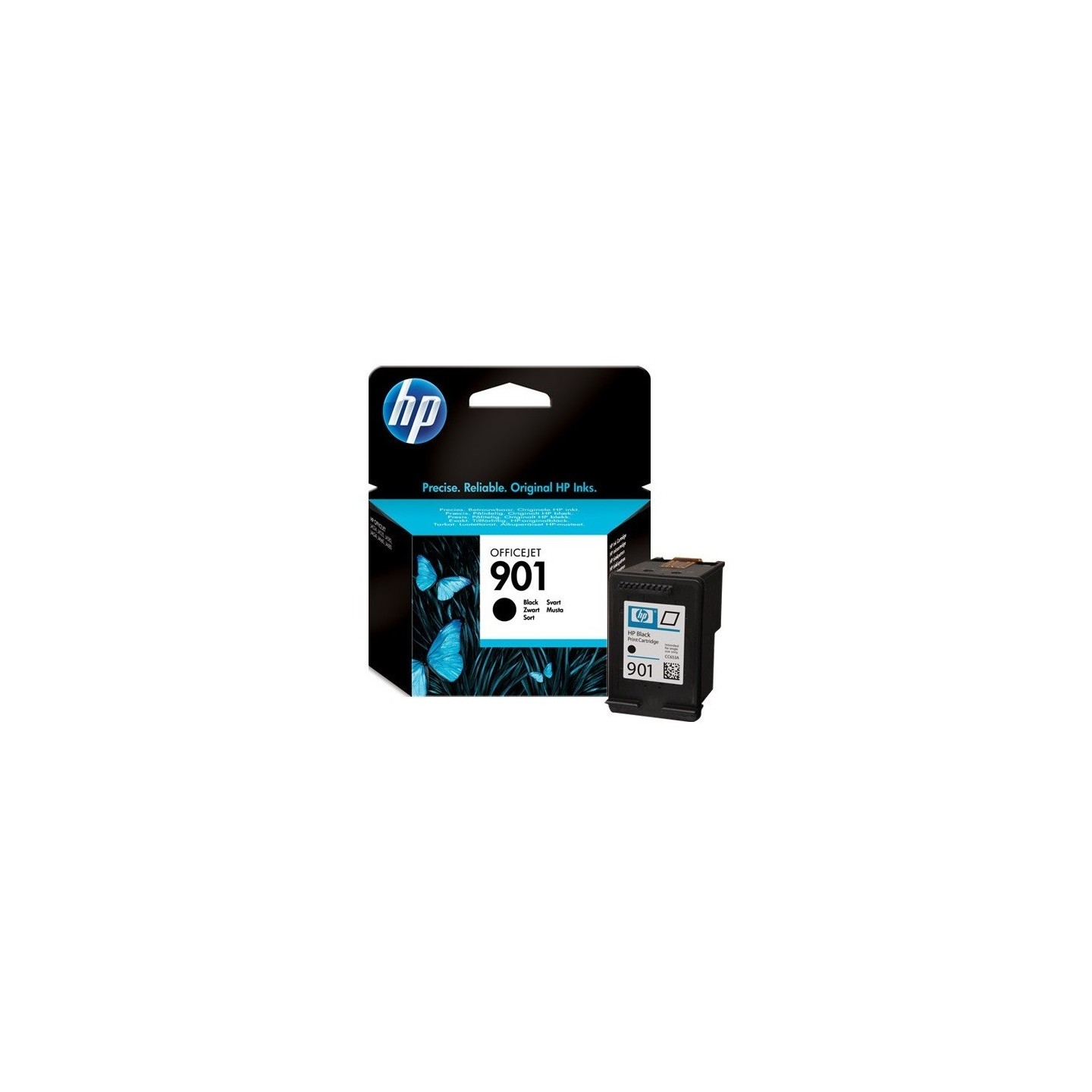 Cartouche noire HP pour OfficeJet J4580 (N°901), Toner Express : achat en ligne de Cartouche noire HP pour OfficeJet J4580 (N°90