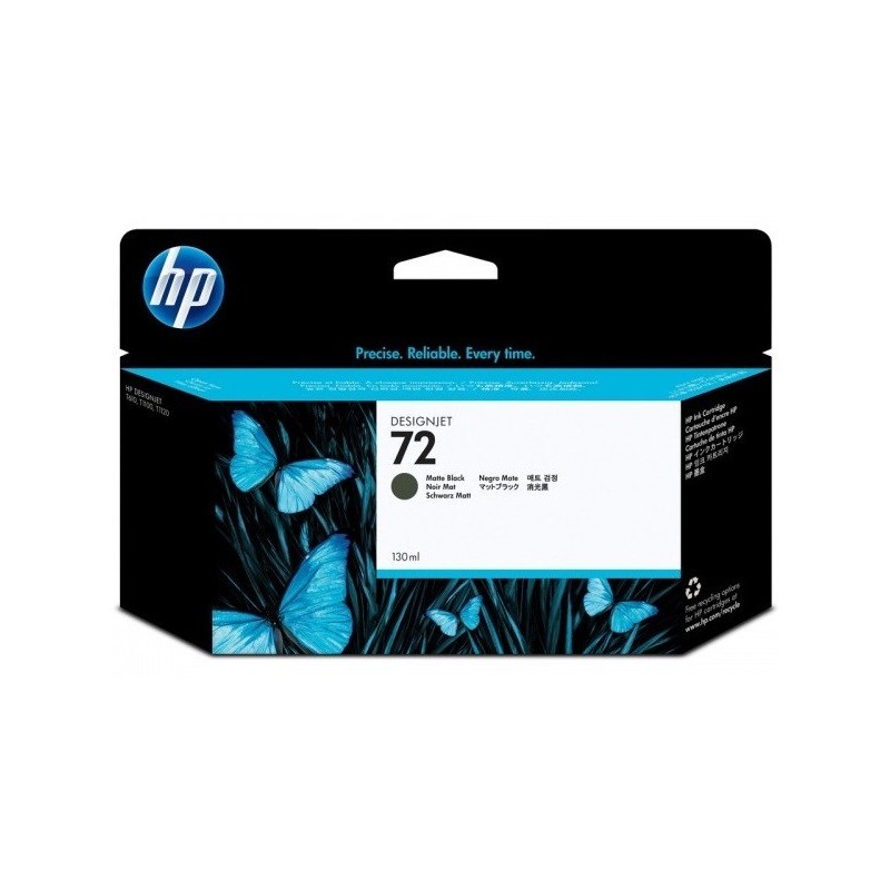 Cartouche noir mat Vivera HP pour HP T610 / T1100 ... (N°72), Toner Express : achat en ligne de Cartouche noir mat Vivera HP pou