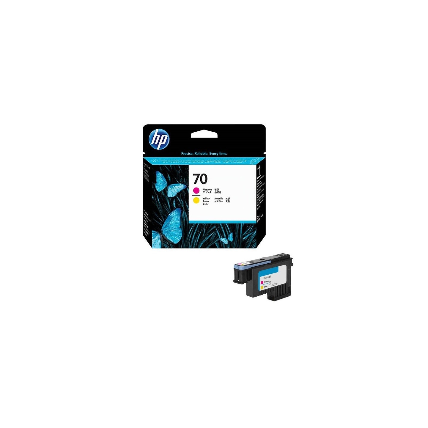 Tête d'impression magenta / jaune Vivera HP pour HP Z2100 / Z3100 ... (N°70), Toner Express : achat en ligne de Tête d'impressio