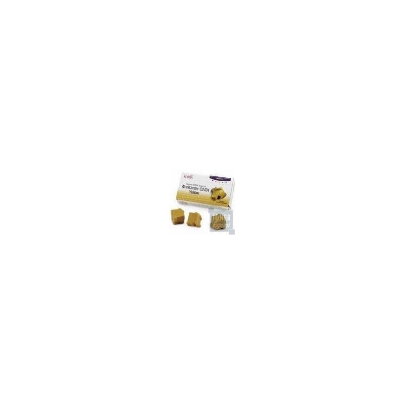3 Batonnets d'encre solide jaune pour Xerox workcenter c2424, Toner Express : achat en ligne de 3 Batonnets d'encre solide jaune