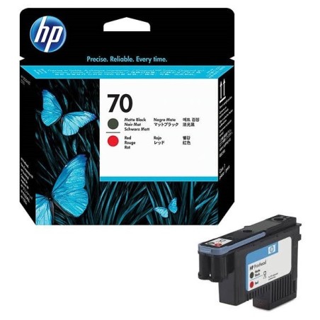 Tête d'impression noir mat / rouge Vivera HP pour HP Z2100 / Z3100 ... (N°70), Toner Express : achat en ligne de Tête d'impressi