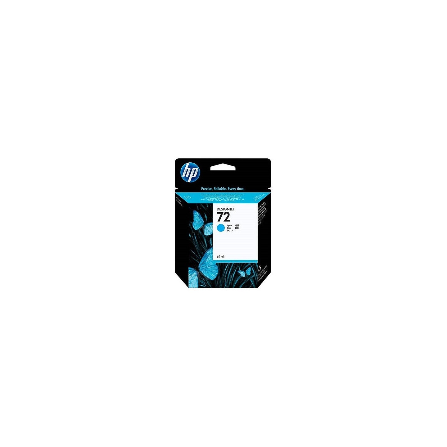 Cartouche cyan photo Vivera HP pour HP T610 / T1100 ... (N°72), Toner Express : achat en ligne de Cartouche cyan photo Vivera HP