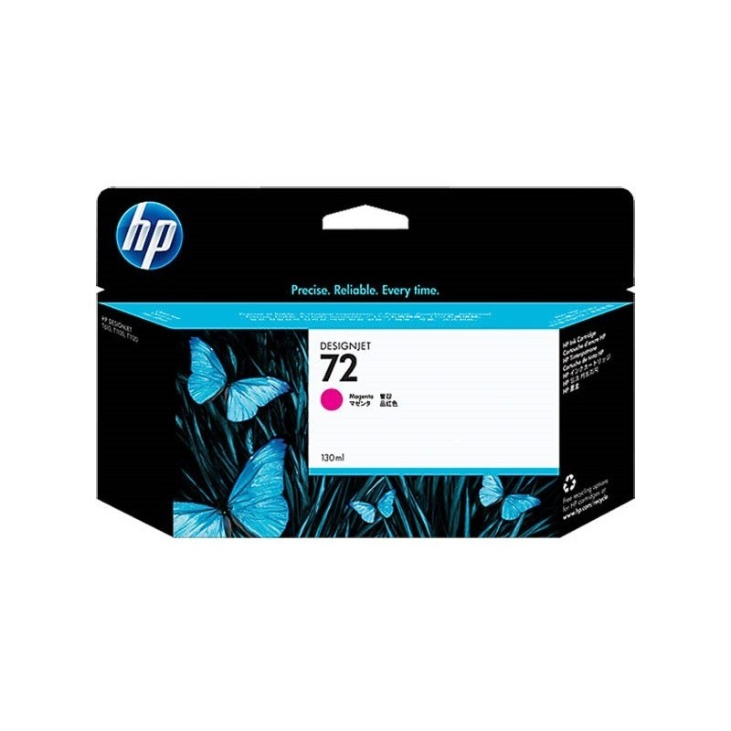 Cartouche magenta HP Vivera pour HP T610 / T1100 ... (N°72), Toner Express : achat en ligne de Cartouche magenta HP Vivera pour 