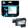 Tête d'impression magenta / cyan HP Vivera pour HP T610 / T1100 ... (N°72), Toner Express : achat en ligne de Tête d'impression 