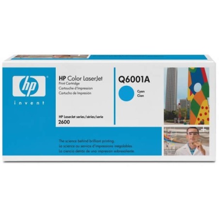 Toner HP cyan pour Color LaserJet 2600n (124A), Toner Express : achat en ligne de Toner HP cyan pour Color LaserJet 2600n (124A)