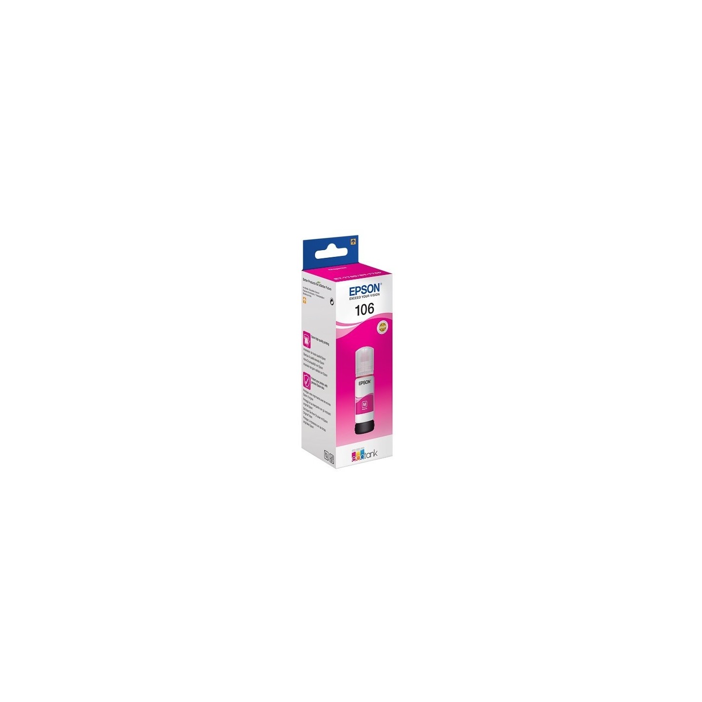 Cartouche Magenta Epson pour EcoTank ET-7700 (N°106)