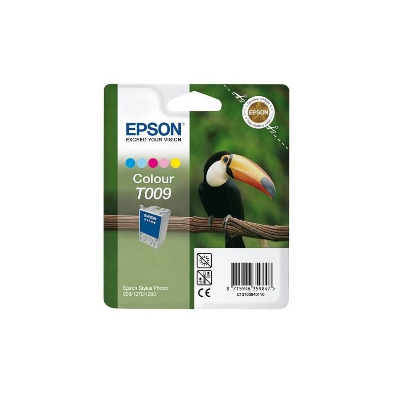 Cartouche Encre 5 Couleurs EPSON (T009), Toner Express : achat en ligne de Cartouche Encre 5 Couleurs EPSON (T009) pour impriman